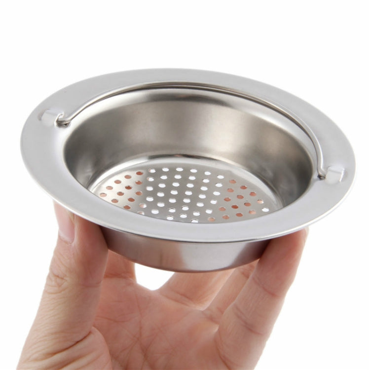 Hand-held Shower Drain Hole Filter Stainless Steel Kitchen Sink Strainer by bashfashion
