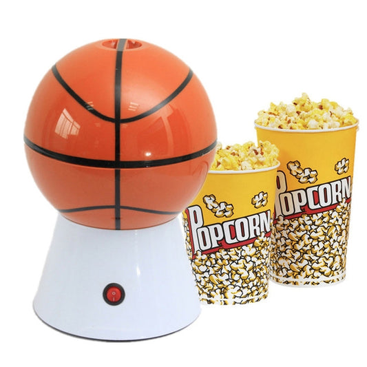 Creative Soccer Ball Electric Household Hot Air Popcorn Maker U.S. regulations by bashfashion