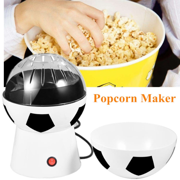 Creative Soccer Ball Electric Household Hot Air Popcorn Maker U.S. regulations by bashfashion
