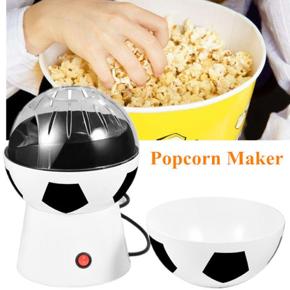 Creative Soccer Ball Electric Household Hot Air Popcorn Maker U.S. regulations by bashfashion