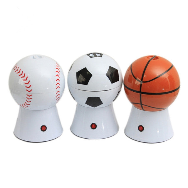 Creative Soccer Ball Electric Household Hot Air Popcorn Maker European regulations by bashfashion