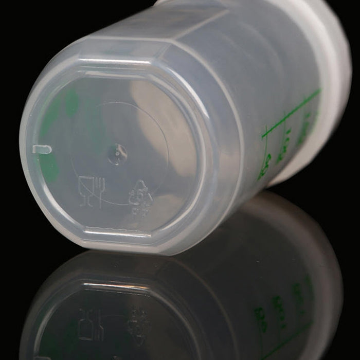 Beverage Juice Powder Shake Cup Environmentally Friendly Food Grade Plastic Cup(White) by bashfashion