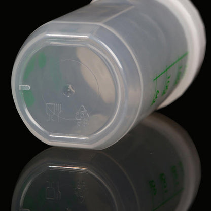 Beverage Juice Powder Shake Cup Environmentally Friendly Food Grade Plastic Cup(White) by bashfashion