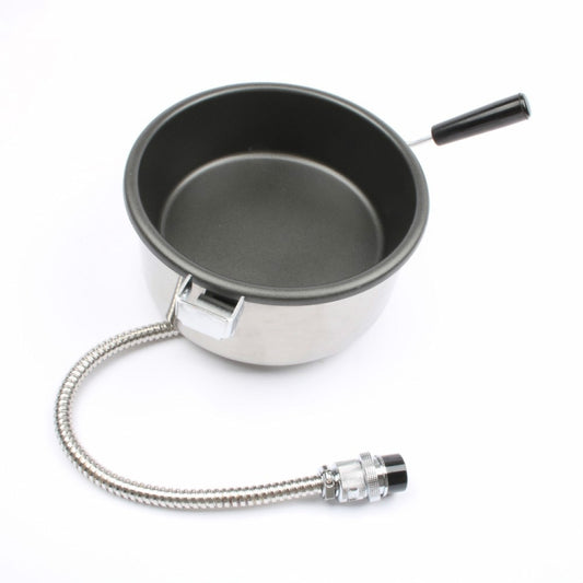 Commercial Hand-cranked Electric Popcorn Machine Popcorn Pot by bashfashion