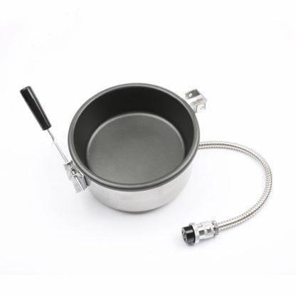 Commercial Hand-cranked Electric Popcorn Machine Popcorn Pot by bashfashion