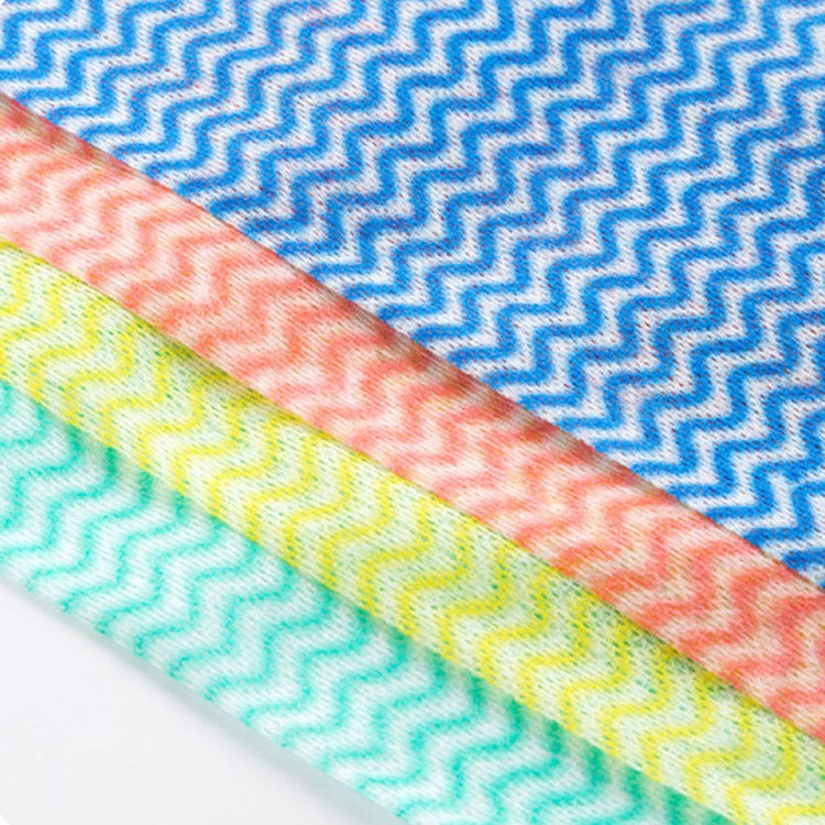 80 Sheet Pull-type Environmental Protection Disposable Non-woven DishCloth(Green) by bashfashion