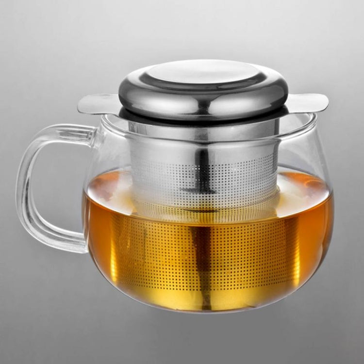 Tea Infuser Stainless Steel with Lid as Drip Tray Tea Strainer by bashfashion