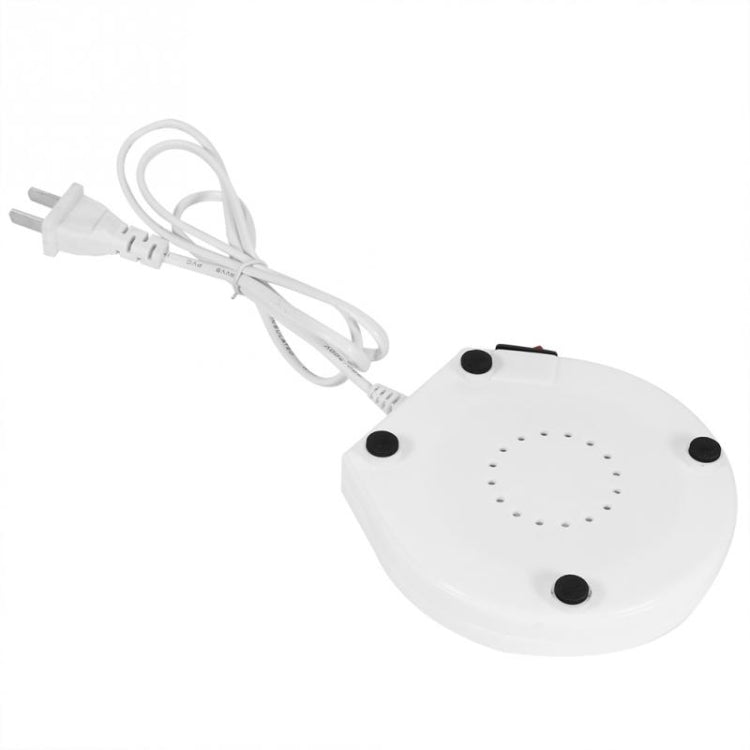 Beverage Heater Tray Pad Milk Tea Coffee Mug Hot Drinks Cup Heater, Shape:Round(White) by bashfashion