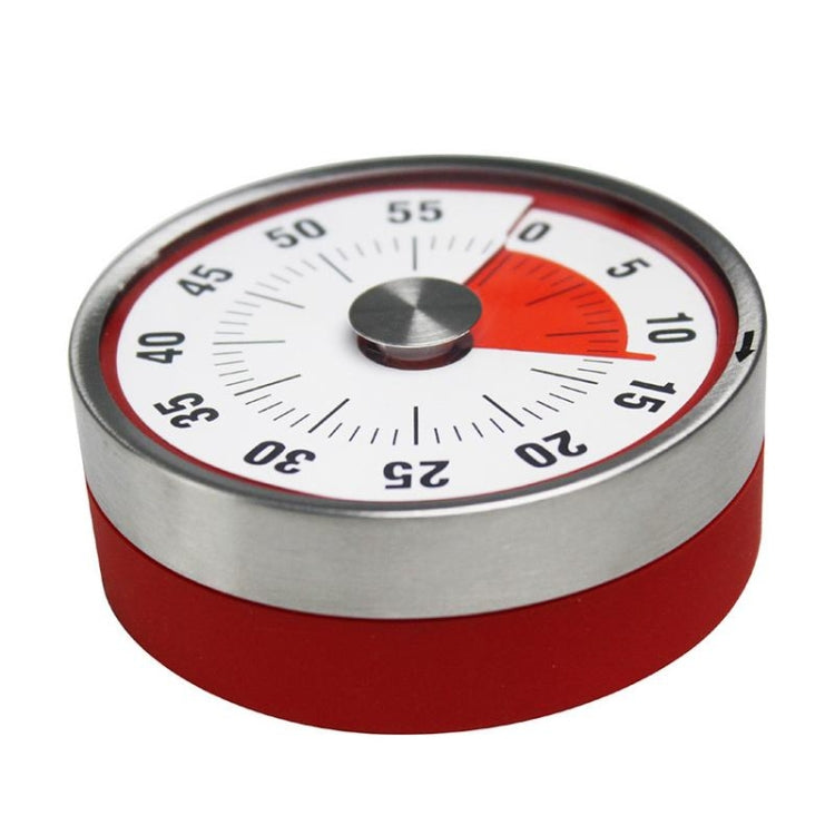 Kitchen Timer Countdown Timer with Magnetic Stainless Steel Timer, Color:8cm Red by bashfashion