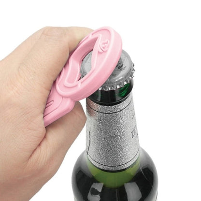 Creative Beer Bottle Opener Silicone Astronaut Shape Screwdriver(Pink) by bashfashion