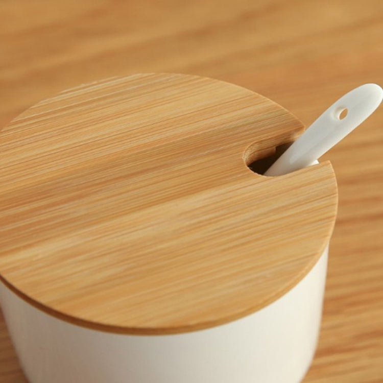 3pcs / Set Simple Life Creative Ceramics Kitchen Food Containers Organizer Jars For Spices Sugar-bowl Condiment Box Kitchen Storage Bottl by bashfashion