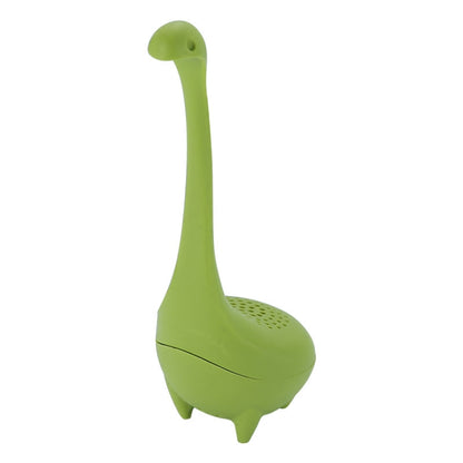 Food Grade PP Cooking Dinosaur Infuser Loch Ness Monster Shape Heat Resistance Total Tea Strainers Teaware Coffee Tools(Green) by bashfashion