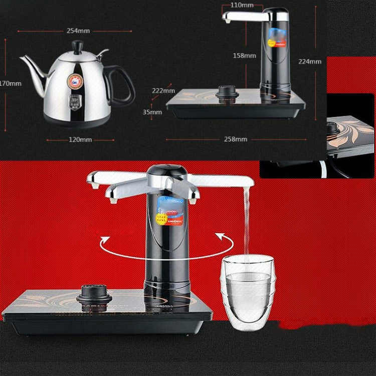 KAMJOVE Touch Intelligent Electric Teapot Automatic Pumping Tea Stove CN Plug(T25A) by KAMJOVE