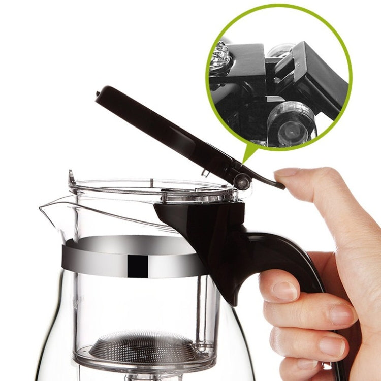 KAMJOVE Elegant Cup Teapot Heat-resistant Glass Tea Set, Style:TP-757 700ml by KAMJOVE