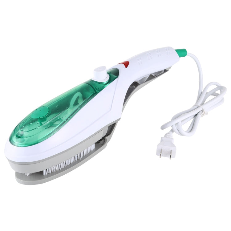 Handheld Garment Steamer Brush Portable Clothes Steam Iron, US Plug 110V(Green) by bashfashion