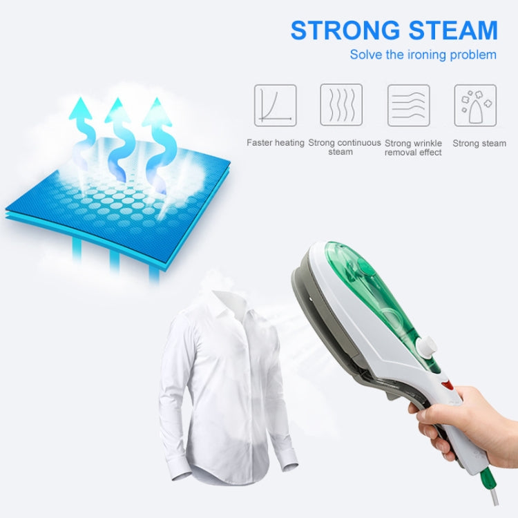 Handheld Garment Steamer Brush Portable Clothes Steam Iron, AU Plug 220V(Blue) by bashfashion