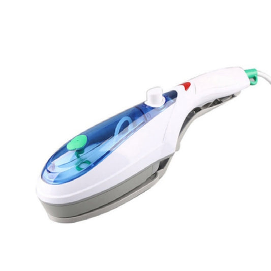 Handheld Garment Steamer Brush Portable Clothes Steam Iron, EU Plug 220V(Blue) by bashfashion
