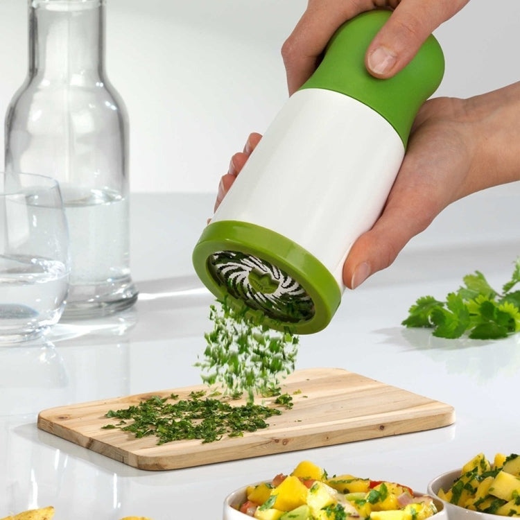 Portable Vegetable Garlic Ginger Coriander Chopper Food Cutter Multifunction Kitchen Cooking Herb Grinder by bashfashion