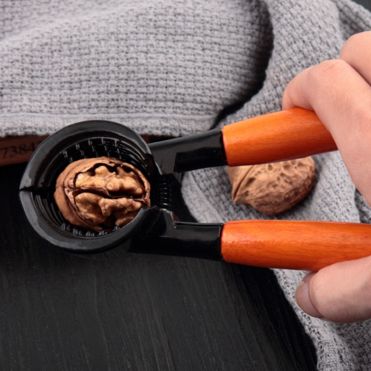 Kitchen Wood Handle Walnut Nut Peeler Sheller Clip by bashfashion
