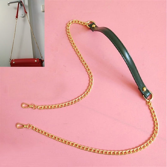 Women Bag PU Leather Chain Long Shoulder Strap Bag Accessories(Dark Green) by bashfashion