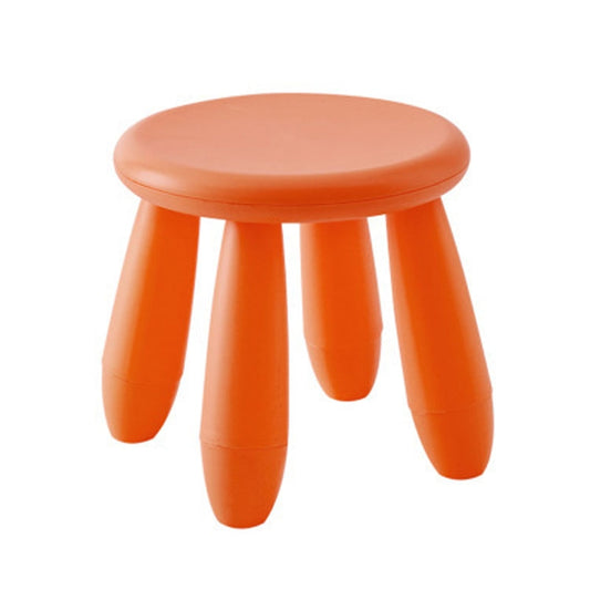 Colorful Children Stool Chair Baby Stool Plastic Kindergarten Stool(Orange) by bashfashion