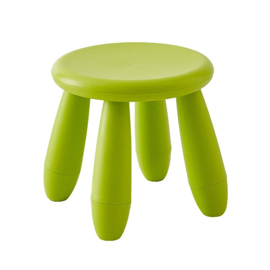 Colorful Children Stool Chair Baby Stool Plastic Kindergarten Stool(Green) by bashfashion