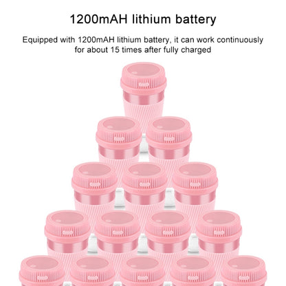 Portable USB Rechargeable Mini Household Electric Fruit Juicer(Pink) by bashfashion