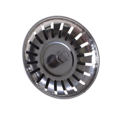 Stainless Steel Bathroom Kitchen Sink Strainer Flume Cover by bashfashion