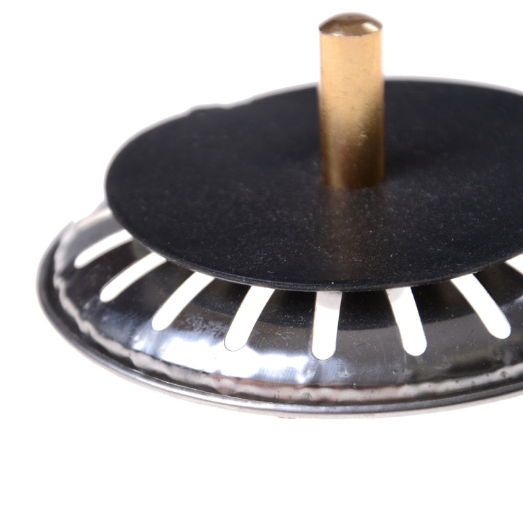 Stainless Steel Bathroom Kitchen Sink Strainer Flume Cover by bashfashion