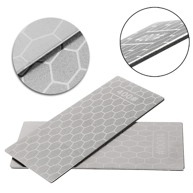 Square Knife Sharpener Whetstone Stone Disc Grit Kitchen Tools Honeycomb Diamond Grinding Blade by bashfashion