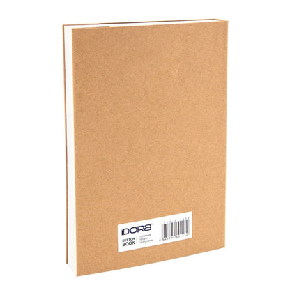 BN5704 Sketchbook Notepad Artist Sketch Drawing Design 120 Sheets Vintage Sketch Book Diary Drawing Notebook, Size:A4 by bashfashion