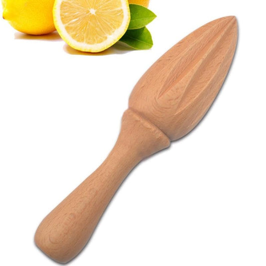 Wooden Squeezer Juicer Fruit Juice Extractor Reamer Lemon Cone Multifunctional Kitchen Tool by bashfashion