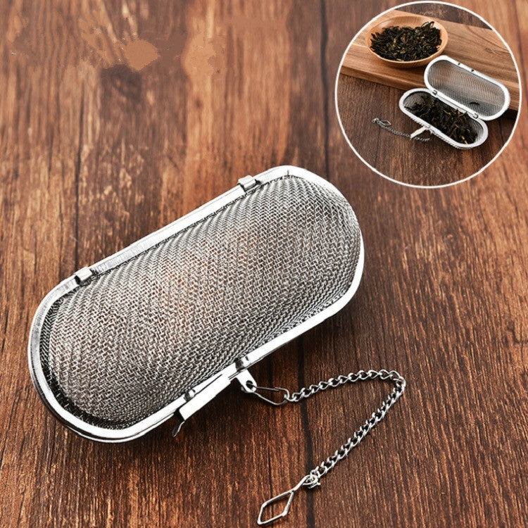 Hanging Stainless Steel Repeatable Tea Strainer by bashfashion