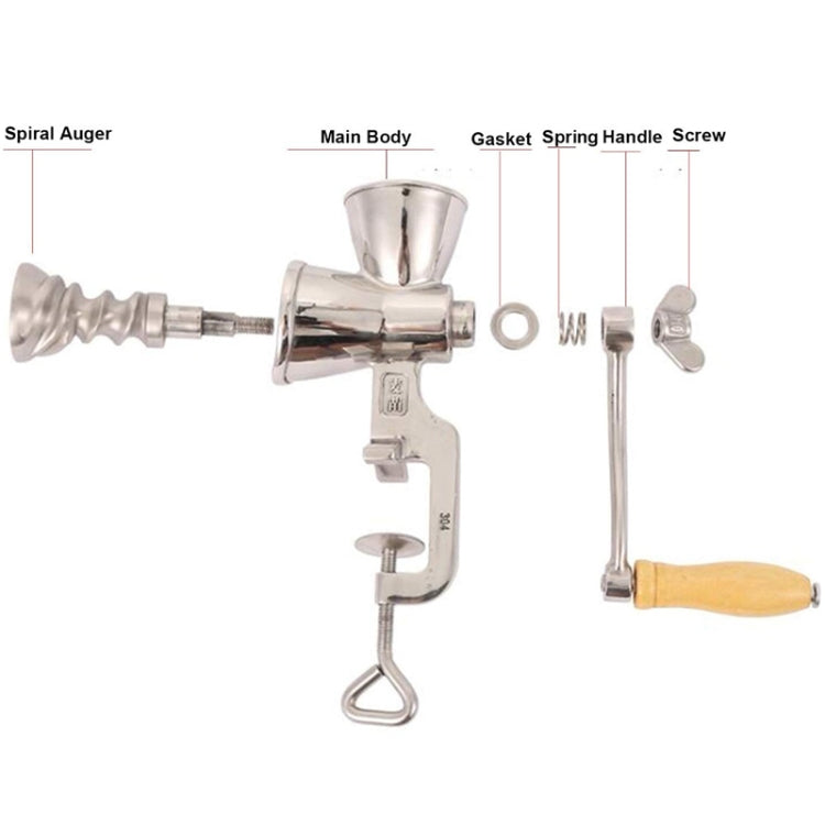 Household Stainless Steel Manual Grinder Home Coffee Tools Grinding Mill Machine for Soy Peanut by bashfashion