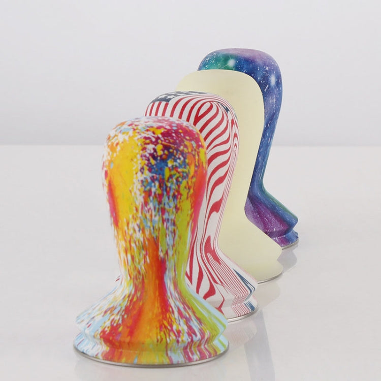 58mm Coffee Tamper Coloured Silicone Frosted Handle Coffee Hammer 304 Stainless Steel Powder Press Coffee Accessories Milk White by bashfashion