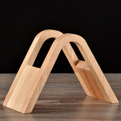 Coffee Filter Holder Coffee Storage Rack Filter Box Paper Base Bracket Display Stand Wooden V Holder by bashfashion