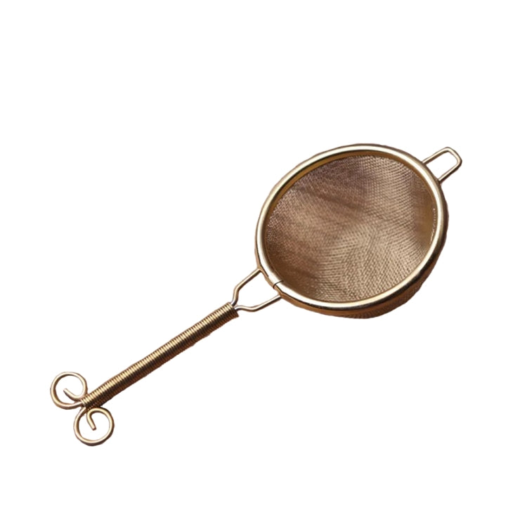 Reusable Herb Drinking Stainless Steel Filter Tea Strainer(Silver) by bashfashion