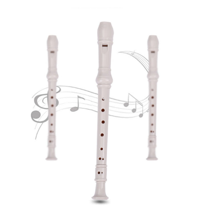 5 PCS SW8 Swan 8-hole Student Children Plastic Clarinet German Treble Flute(Pink) by bashfashion