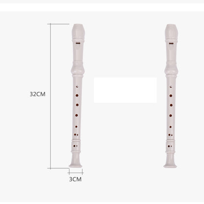 5 PCS SW8 Swan 8-hole Student Children Plastic Clarinet German Treble Flute(Green) by bashfashion