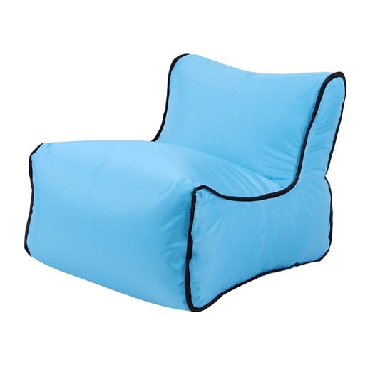 Waterproof Mini Inflatable Baby Seats SofaChair Furniture Bean Bag Seat Cushion(Sky blue seat) by bashfashion