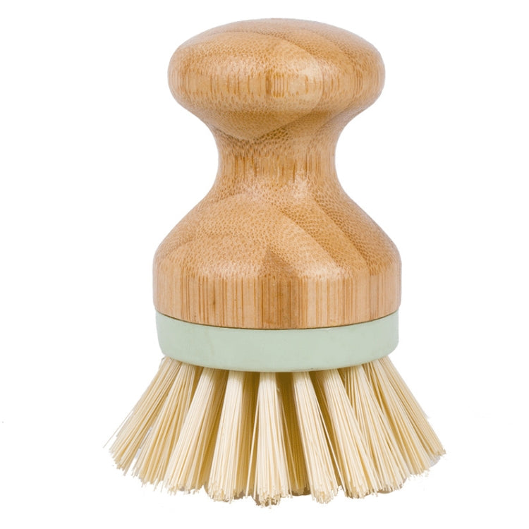 Multifunctional Tool Kitchen Cleaning Brush Wooden Handle Dish Scrubber Pot Pan Dishwasher, Material:Solid wood by bashfashion