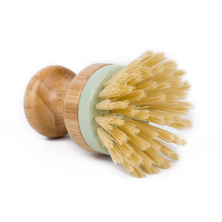 Multifunctional Tool Kitchen Cleaning Brush Wooden Handle Dish Scrubber Pot Pan Dishwasher, Material:Solid wood by bashfashion