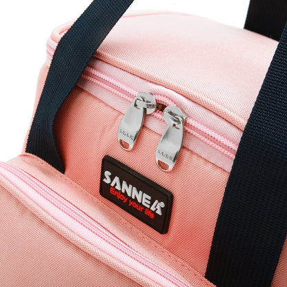 Sanne Lunch Bag Cartoon Portable Picnic Insulation Folding Lunch Bag(Red) by bashfashion