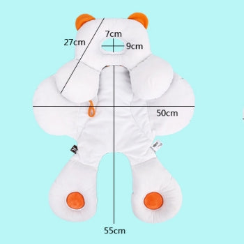 Baby Cute High Chair Stroller Seat Cushion Car Breathable Soft Car Mat, size:Large car mat by bashfashion