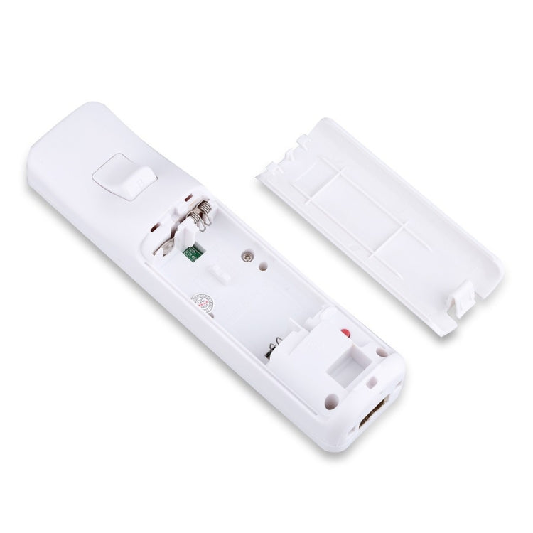 2 In 1 Right Handle With Built-In Accelerator For Nintendo Wii / WiiU Host(White) by bashfashion