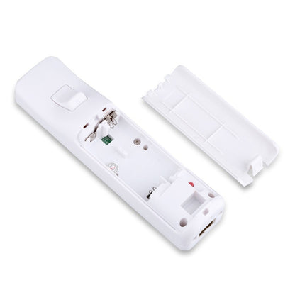 2 In 1 Right Handle With Built-In Accelerator For Nintendo Wii / WiiU Host(White) by bashfashion
