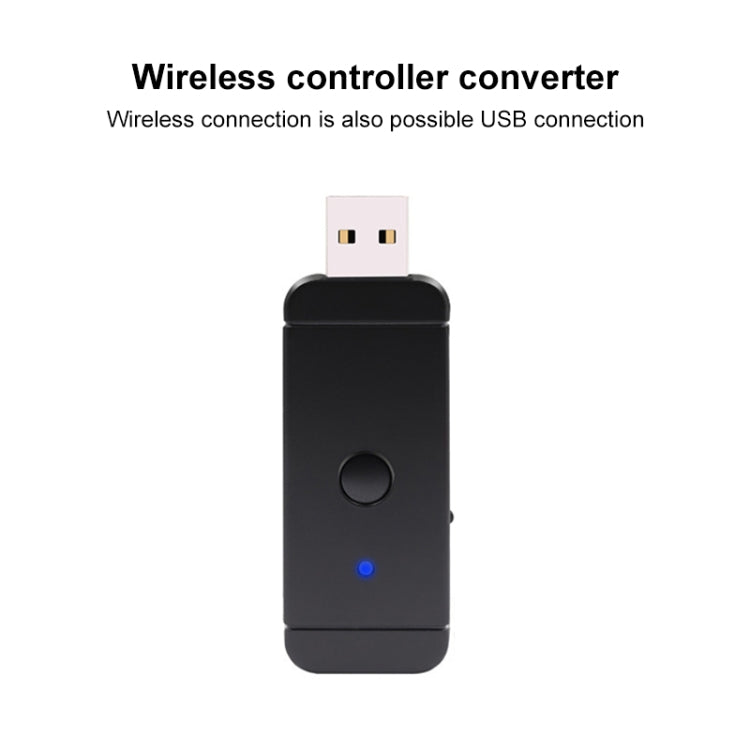 JYS-130 Wireless Bluetooth Gamepad Converter Adapter For PS3 / Switch / PC by bashfashion