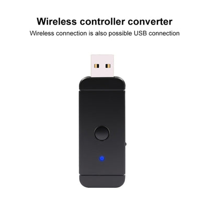 JYS-130 Wireless Bluetooth Gamepad Converter Adapter For PS3 / Switch / PC by bashfashion