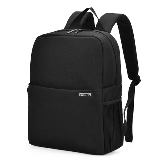 CADeN L4 Double-layer Casual Computer Backpack Multi-function Digital Camera Bag (Black) by CADeN