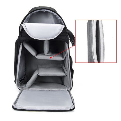 CADeN D15 Messenger Single Shoulder Multifunction Open Cover Photography Backpack Outdoor Leisure SLR Camera Backpack by CADeN